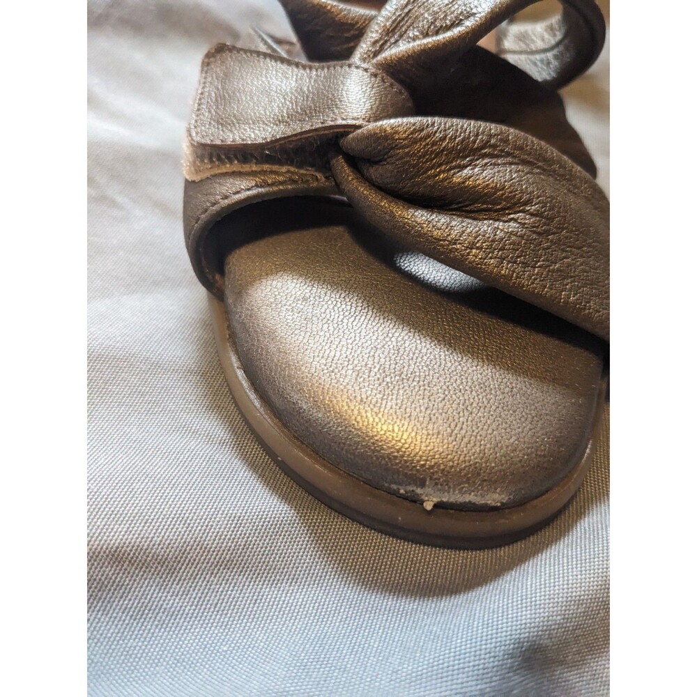 BeautiFeel Venezuela 123 Sandals Womens Size 38 US 7.5 - 8 Bronze Leather Adjust - Picture 7 of 16